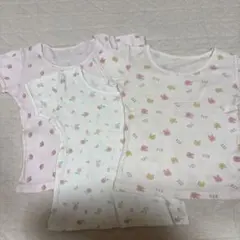 半袖インナー 3枚セット 女の子　肌着　綿100%