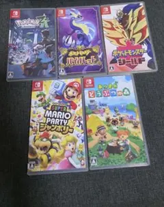 Nintendo Switch ソフト 5本セット まとめ売り - メルカリ