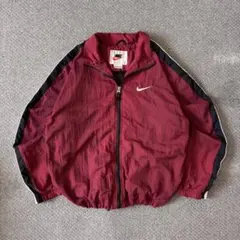 90s OLD NIKE ナイロンジャケットArchive Y2K ワインレッド
