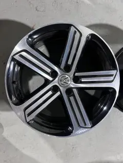ゴルフ7R純正ホイール1本 送料無料 程度良好品】フォルクスワーゲン ゴルフ7 R 純正 18in 7.5J +49