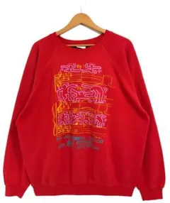 USA製 80s Keith Haring × Andy Warhol