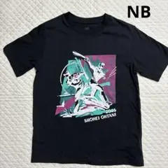 NB NEW BALAOCE キッズ プリントTシャツ 半袖 黒 大谷翔平 野球のサムネイル