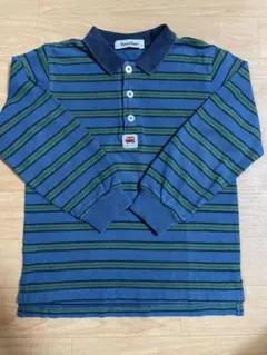 ファミリア　長袖ポロシャツ　110cm