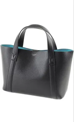 TILLA MORBIDA 黒 レザー トートバッグのサムネイル