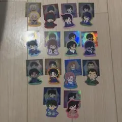 名探偵コナン ちぢませ隊 ステッカーコレクション2 コンプ　28枚セット