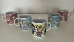 スヌーピー コーヒーカップ５Peanuts Worldwide LLCマグカップ