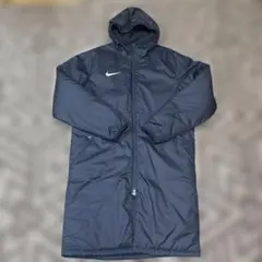 NIKE ナイキ フード付きベンチコート ブラック L