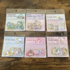 ダイソー サンリオ フレークシール