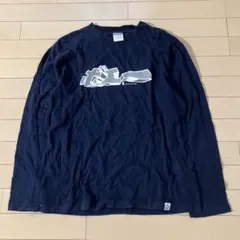 10.1 CUNE キューン 長袖カットソー ボエー ロンT ネイビー L