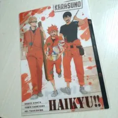 ハイキュー クリアファイル 日向 影山 月島