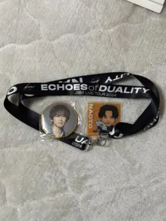 三代目JSB   NAOTO  缶バッチ　ネックストラップ