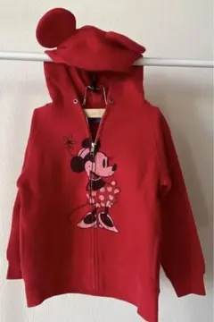 ディズニー ミニーマウス パーカー 120