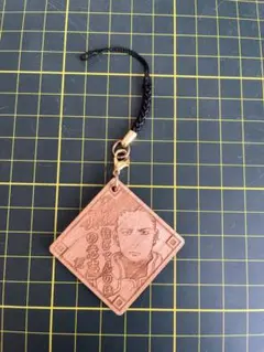 ナルト 木製ストラップ シカマル