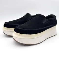 極美品】UGG マリン スリッポン 厚底 スニーカー 23cm 黒 - メルカリ