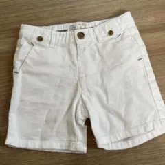 Zara Babyboy ホワイト　ショートパンツ 12/24ヶ月