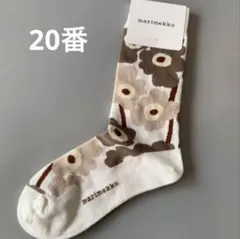 新品未使用　marimekko ソックス　　レディース靴下　20番のサムネイル