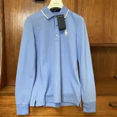 【新品タグ付き】ポロゴルフ ライトブルーS/160 84A