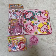 新品2セット★ののほんパーク みだしなみセット ハンカチ ティッシュ 手鏡 平成