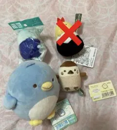 すみっコぐらし　てのりぬいぐるみ すずめ　ぺんぎん　本物　ぬいぐるみ