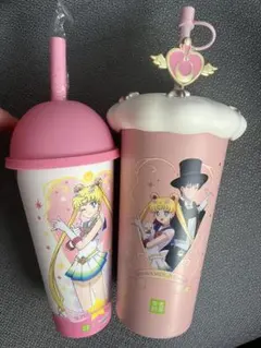 Sailor Moon Eternal 奈雪の茶 コラボ タンブラー 2種のサムネイル