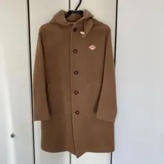 DANTON ウールモッサコート36 ブラウン