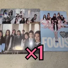 Hearts2Hearts アルバム FOCUS 新品未開封 3形態 ①