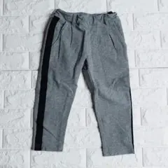 klädskåp サイドライン スウェットパンツ 100cm グレー