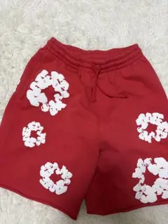 2026年最新】DENIM TEARS カラー：レッド系 メンズ ショートパンツ