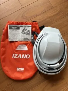 DIC IZANO 防災ヘルメット ホワイト 収納袋付き 3個セット - メルカリ