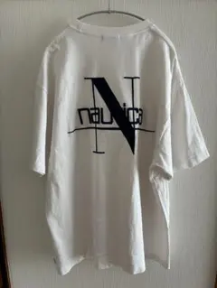 【美品】NAUTICA ノーティカ バック刺繍ロゴ 9オンス Tシャツのサムネイル