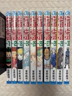 ハンター×ハンター 漫画 セット 1, 2,18, 24-30