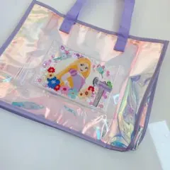 【新品】ラプンツェル プールバッグ　シャカシャカ ディズニー プリンセス
