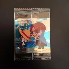 ワンピース にふぉるめーしょんlog9 ウエハース シール ルフィ&シャンクス