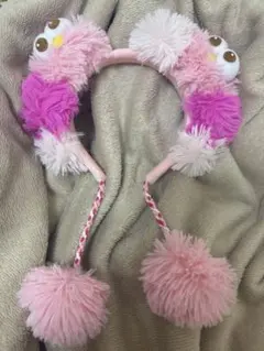 ポンポン付きカチューシャ USJ ユニバ セサミストリート モッピー