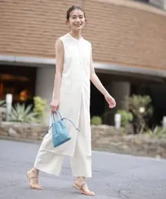 【未使用】ナノユニバース　LB.03/レースロングジレ