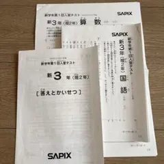 サピックス2年