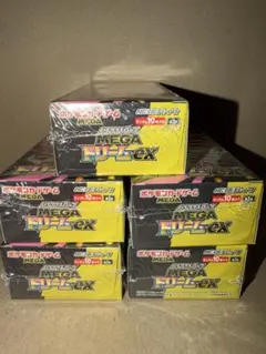 ポケモンカードゲームMEGAドリームexシュリンク付き　5box