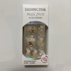 DASHING DIVA MAGIC PRESS フットネイル　PEDI 白色のサムネイル