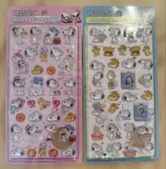 【正規品】ボンボンドロップシール　スヌーピー　ランドリー　きょうだいたち　セット