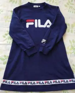 トレーナーワンピース☆FILA☆130cm