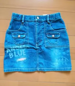 エンジェルブルー　キッズ　デニムスカート