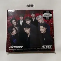 ATEEZ ヨサン トレカ birthday A盤 開封済アルバム - メルカリ