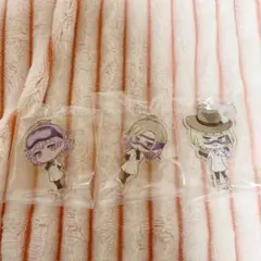 ツイステ つながる！アクリルチャーム(実験着) ポムフィオーレ セット