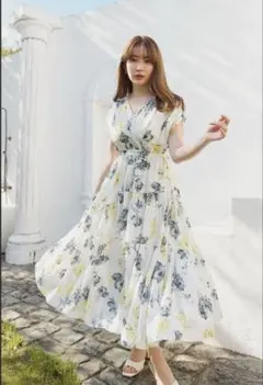 【最終】Her lip to Le Negresco Floral Dress 最終】Her lip to Le Negresco Floral Dress - メルカリ