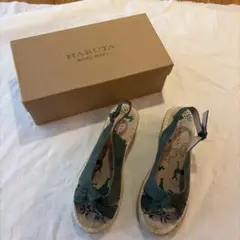 HARUTA ハルタ　サンダル　モスグリーン　Lサイズのサムネイル