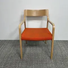 美品 arflex(アルフレックス) RINN,ダイニングチェア オレンジ’