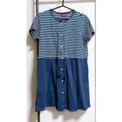 POLO マタニティパジャマ 半袖 M〜Lサイズ ワンピース 授乳口あり