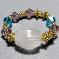 天然石　ビーズリング　779