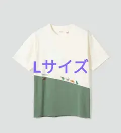 グラニフ　トロピカルアニマルズ　バイカラーTシャツ　Lサイズ　完売品
