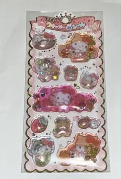 ［正規品］キティ キラキラ ウオーターinシール